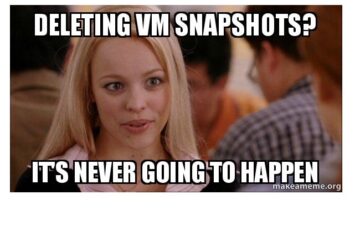 Deleting Vm Snapshots